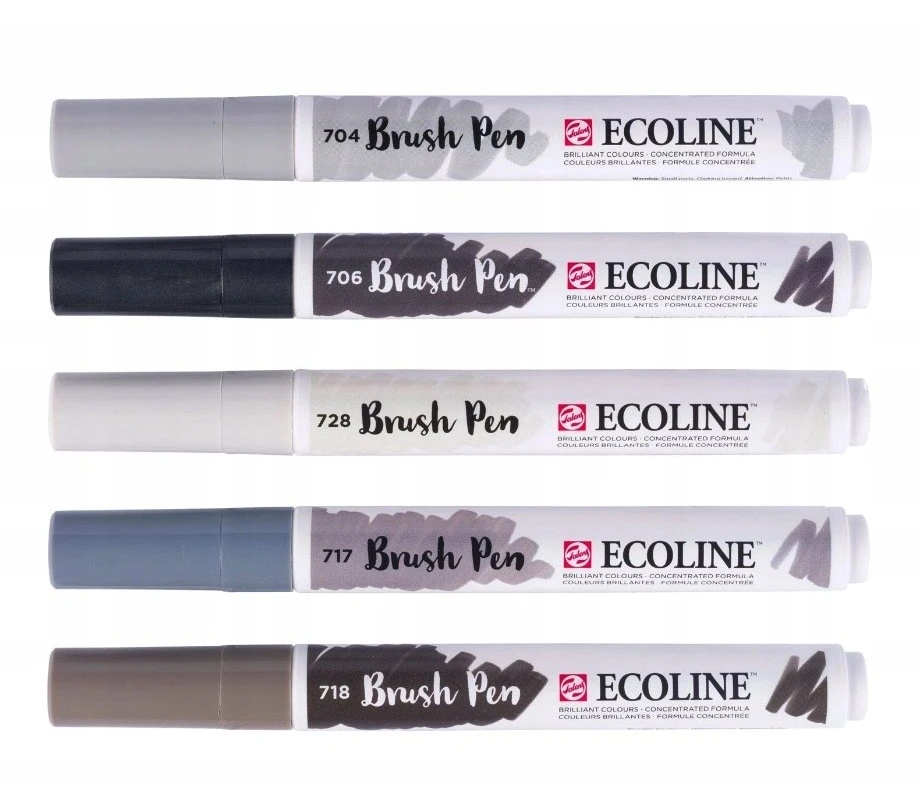 EcoLine Ecoline* rašiklių rinkinys Shadow | 5 spalvų