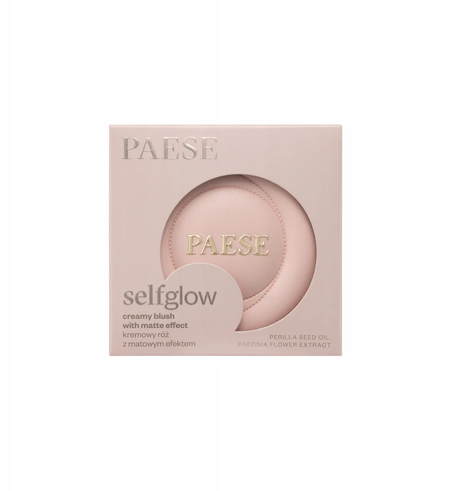 Ecolor Paese Selfglow kreminė róż su matowym efektem 01 Peony Kiss 8g