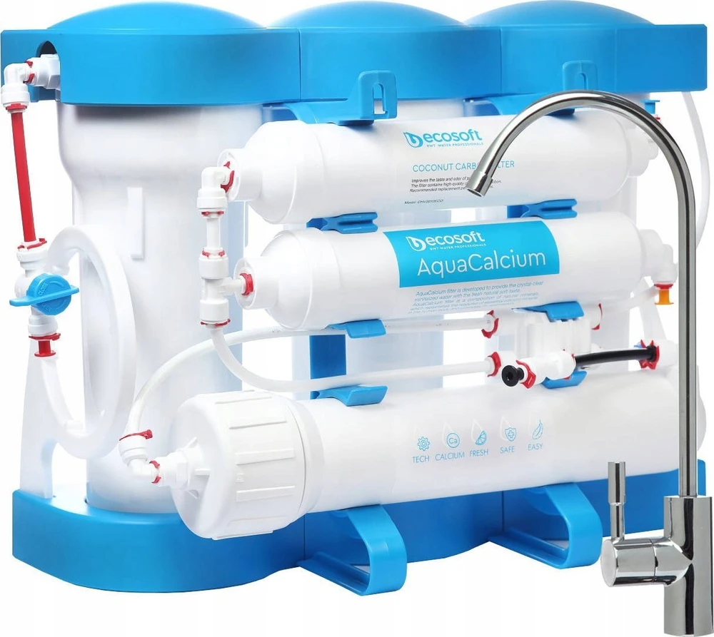Vanduo treatment system RO Ecosoft AquaCalcium PRO. 6 steps