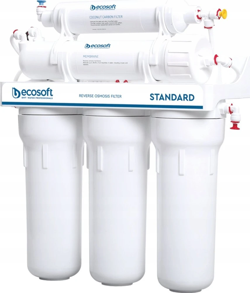 Geriamojo vandens valymo sistema Ecosoft Standard (5 pakopų)