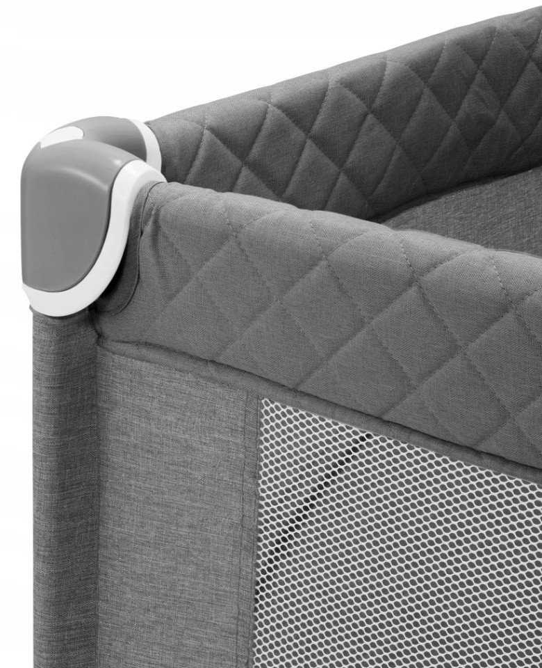 Ecotoys Sesttino Lia Plus sulankstoma dviaukštė kelioninė vaikiška lovelė