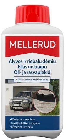 Alyvos ir riebalų dėmių valiklis MELLERUD, 0,5 l