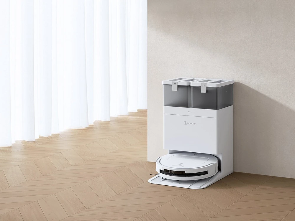 Dulkių siurblys - robotas Ecovacs Deebot T50 Pro Omni, Baltas