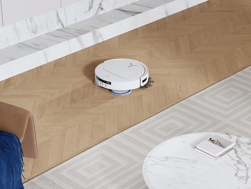 Dulkių siurblys - robotas Ecovacs Deebot T50 Pro Omni, Baltas