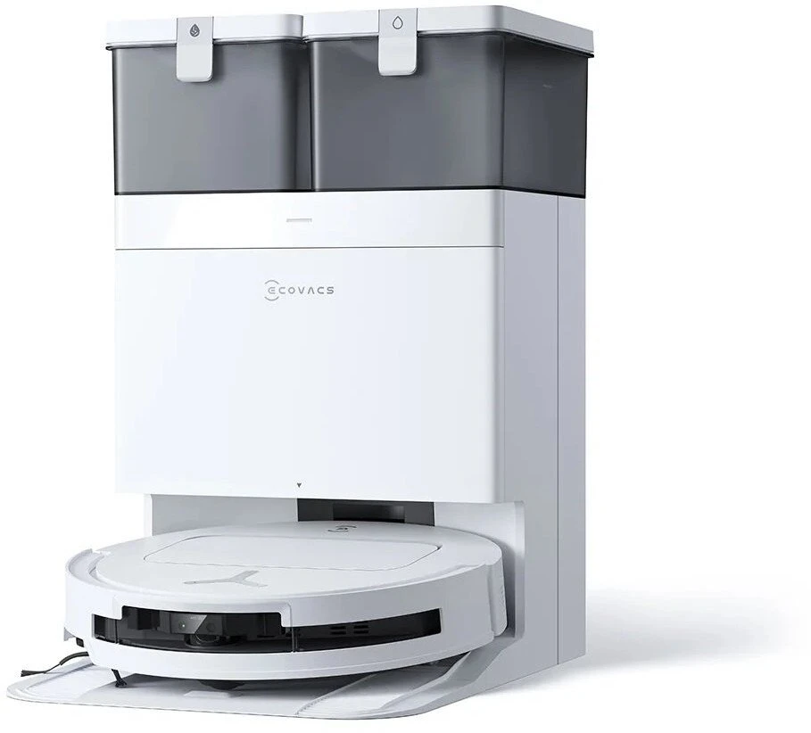 Dulkių siurblys - robotas Ecovacs Deebot T50 Pro Omni, Baltas