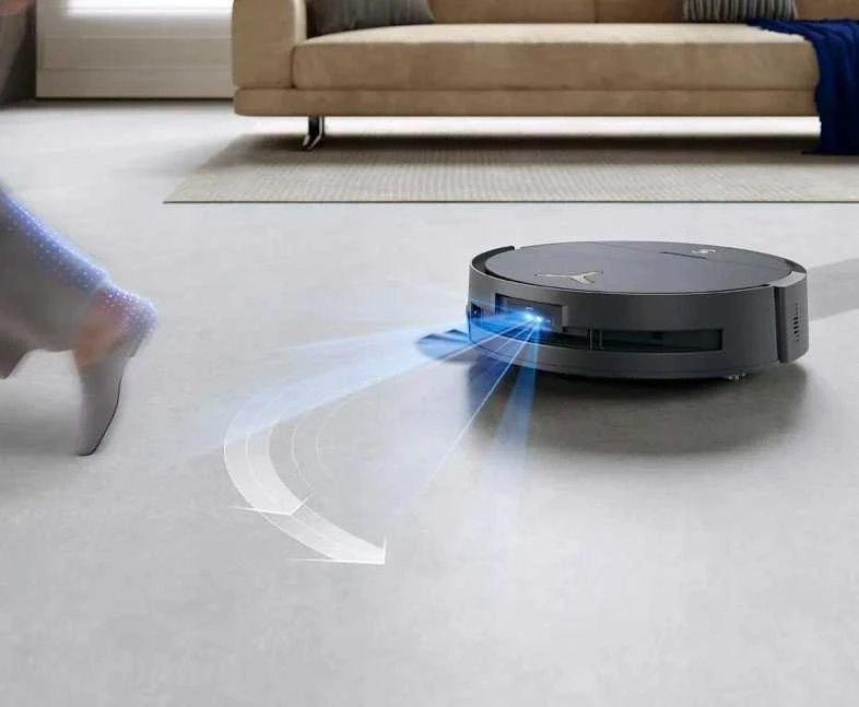 Dulkių siurblys - robotas Ecovacs Deebot X9 Pro OMNI, Juodos spalvos