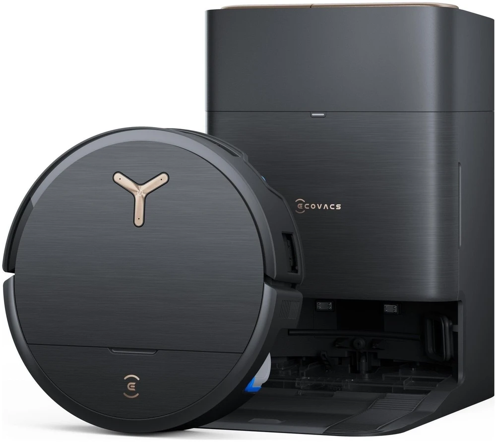 Dulkių siurblys - robotas Ecovacs Deebot X9 Pro OMNI, Juodos spalvos