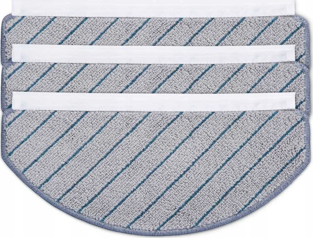 Medžiaginės Šluostės Ecovacs dulkių siurbliams robotams X1 Plus/ T10/ T10 Plus, 3 vnt.