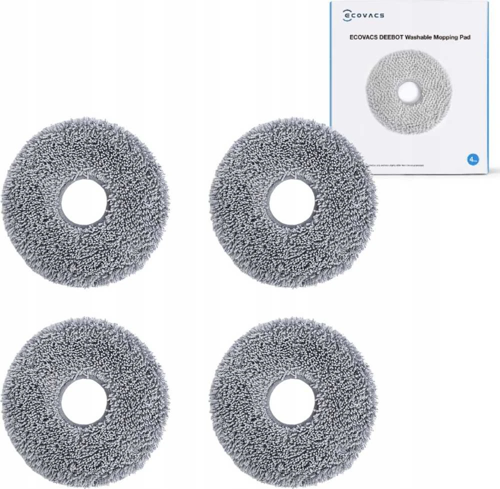 Ecovacs grindų roboto šluostės skirtos T30 / T30S modeliams, 4 vnt