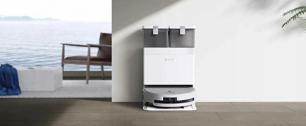 Dulkių siurblys - robotas Ecovacs Deebot X8 Omni, Baltas
