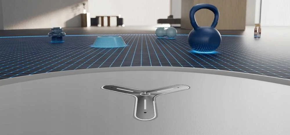 Dulkių siurblys - robotas Ecovacs Deebot X8 Omni, Baltas