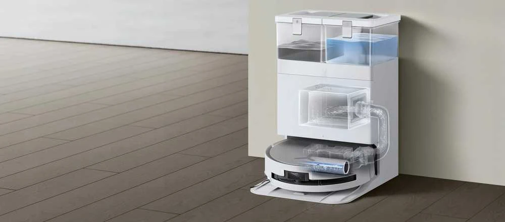Dulkių siurblys - robotas Ecovacs Deebot X8 Omni, Baltas