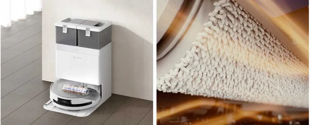 Dulkių siurblys - robotas Ecovacs Deebot X8 Omni, Baltas