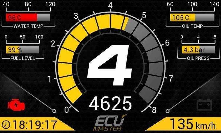 Ecumaster Ekranas (pažangus ekranas) ADU-5"