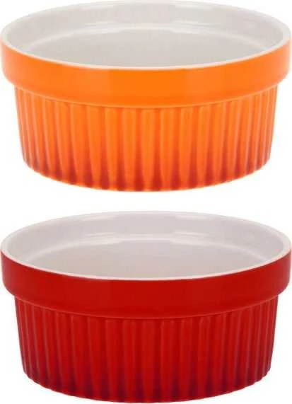 Mondex Spalvoti keraminiai dubenėliai, daugiafunkciniai puodeliai 260 ml - 2vnt.