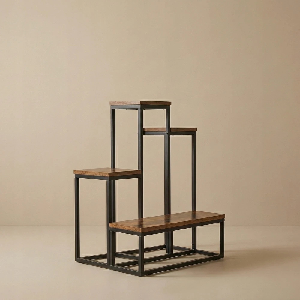 Edaxo Gėlių stovas loft stiliaus ILO, 51 x 34 x 67 cm