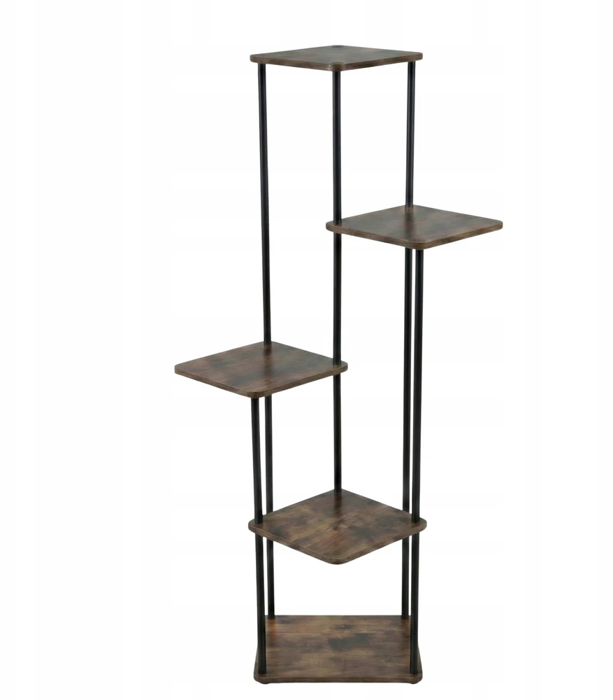 Edaxo Gėlių stovas stovintis aukštas 5 gėlėms RIMOZA, 30 x 30 x 106 cm