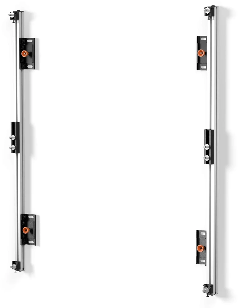 Laikiklis EDBAK ULS2500 universali LED sistema 2 spintelėms 500 mm | Juodas