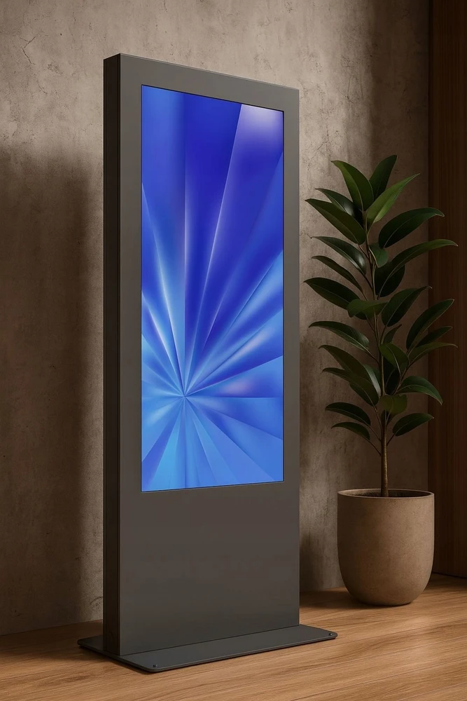 Laikiklis EDBAK Floor stand | IDS09.55 Indoor Public Ekranas Totem | 55 " | Juodas