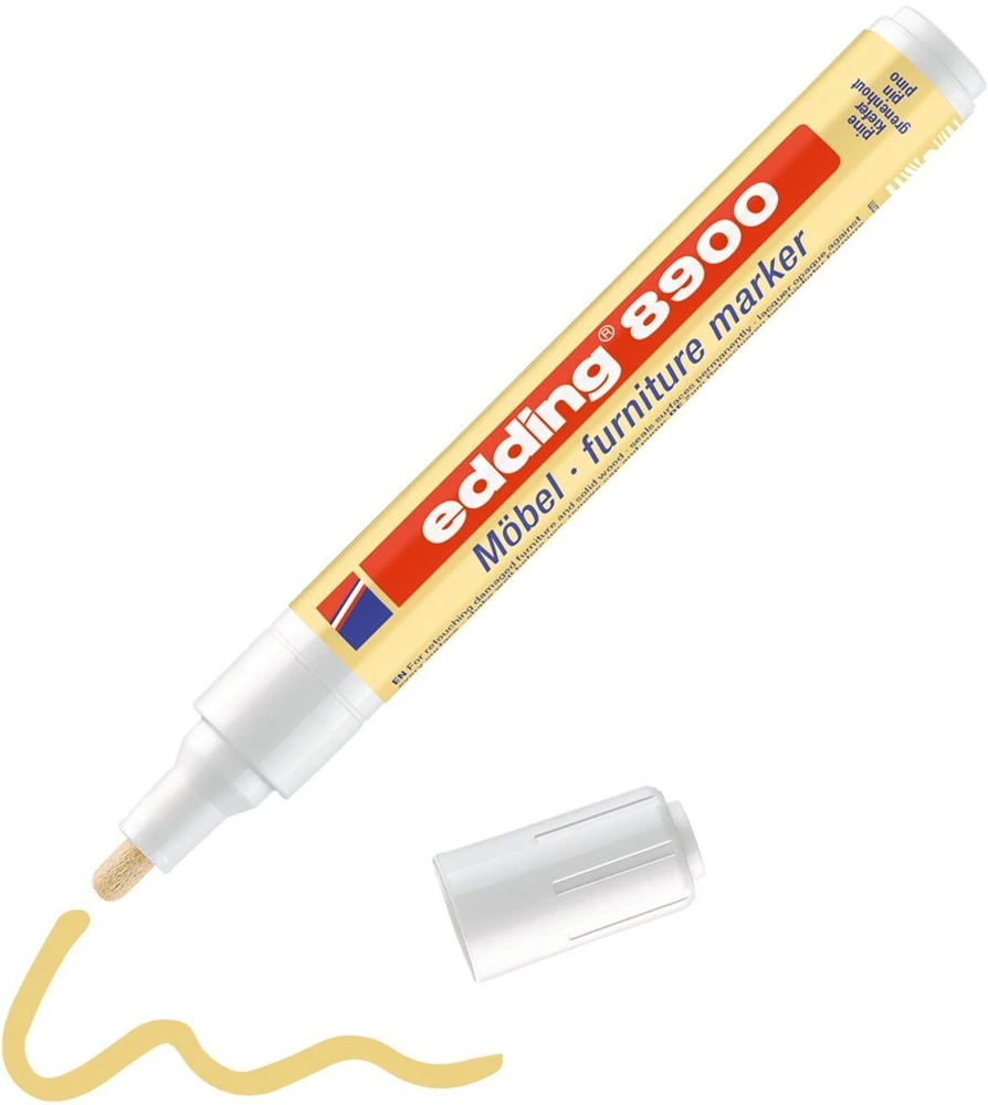 Edding 8900 Furniture Marker Pine / mebel rep. Pen