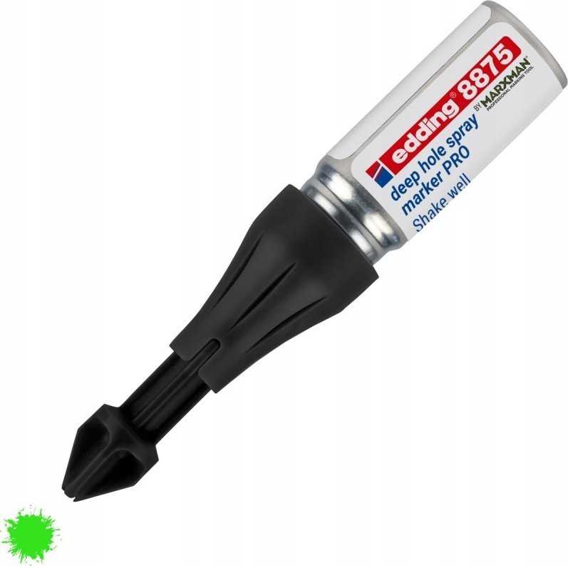 Edding e-8875 PRO EDDING gilių skylių purškimo žymeklis, lizdinė plokštelė, neoninė žalia