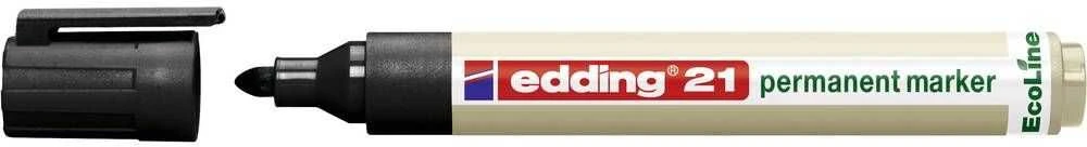 Edding Marker permanentny, okrągła końcówka, juoda (21/001/C ED)