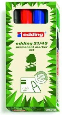 Edding Žymekliai nuolatinis Eko 4 vaidina skirtingas spalvas