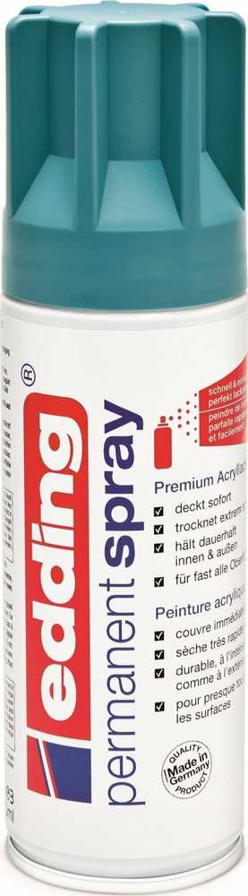 Edding Permanent spray mat žalia naftowy