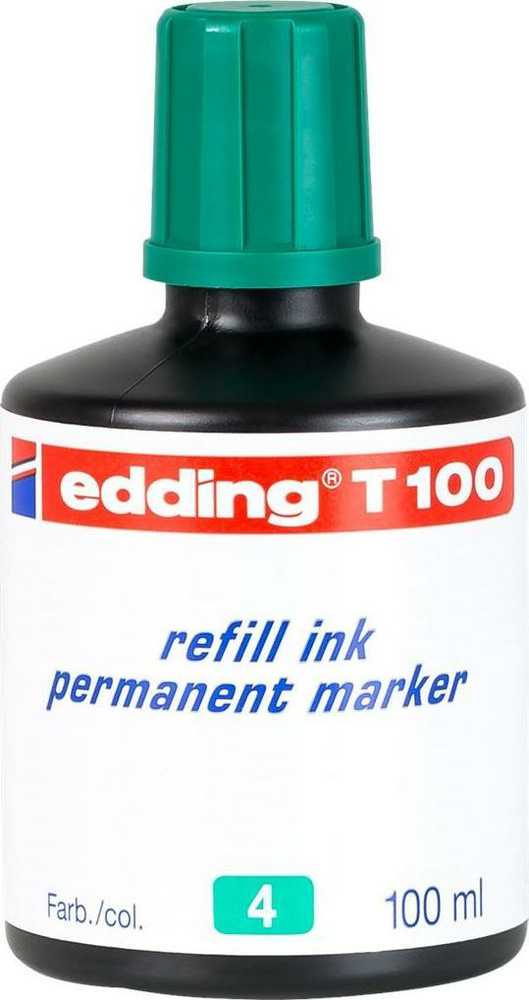 Parker Edding Tusz do markerów permanentnych 100 ml žalia Edding T100/004/Z