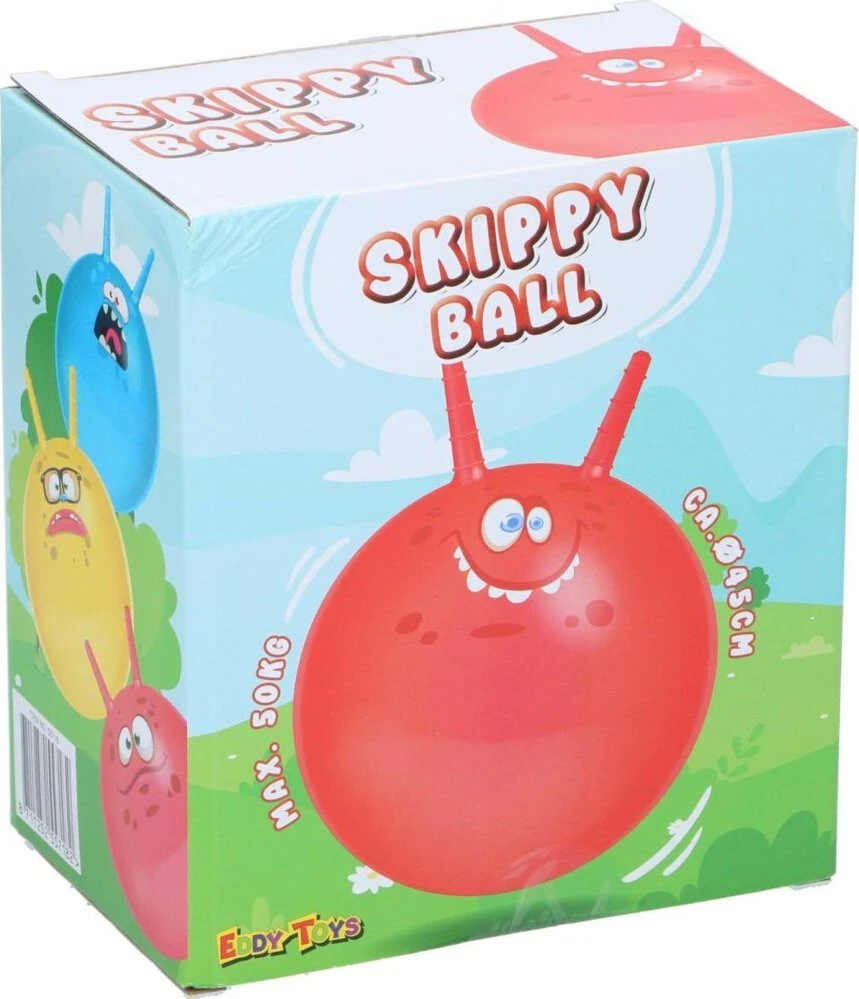 Eddy Toys Vaikų šokinėjimo kamuolys su rankenomis
