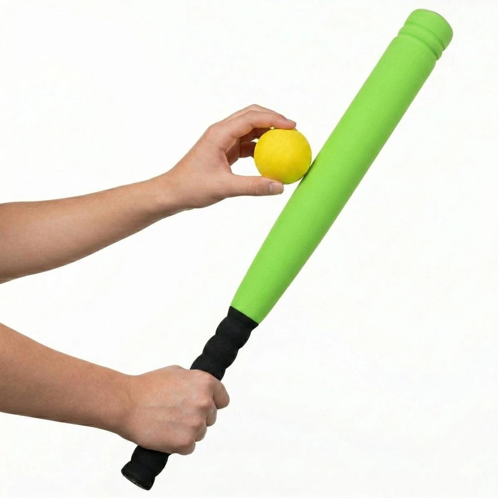 Eddy Toys Žalias vaikiškas beisbolo lazda 54 cm