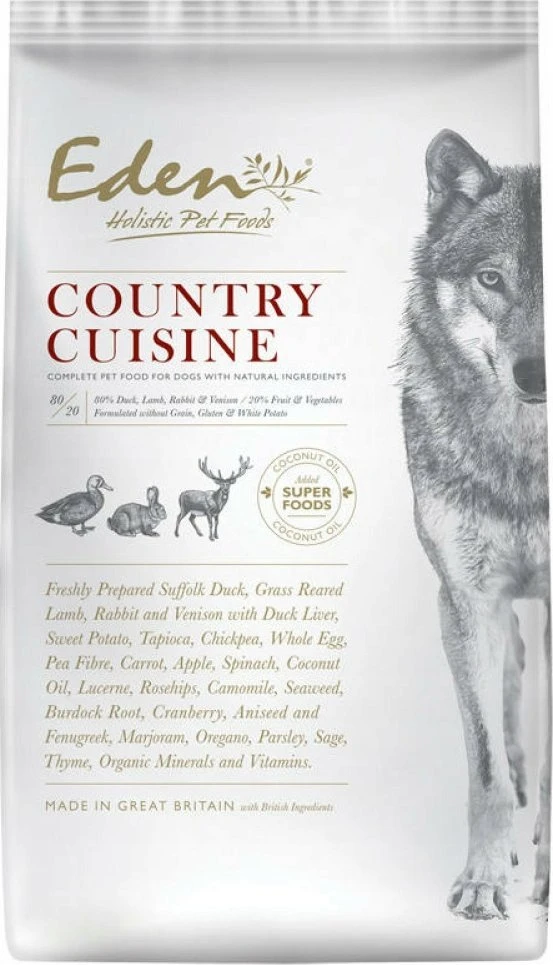 EDEN Country Cuisine Small - sausas šunų ėdalas - 2kg