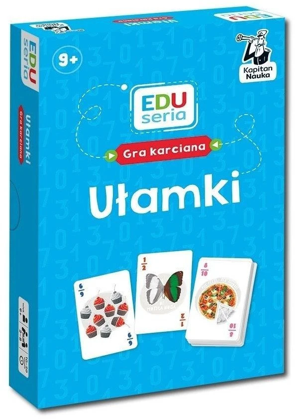 Kapitan Nauka „Captain Science“ EDU serija. Trupmenos. Kortų žaidimas GR0818