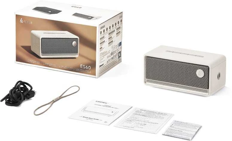 Edifier ES60 TCODE dramblio kaulo spalvos Bluetooth mažmeninė prekyba