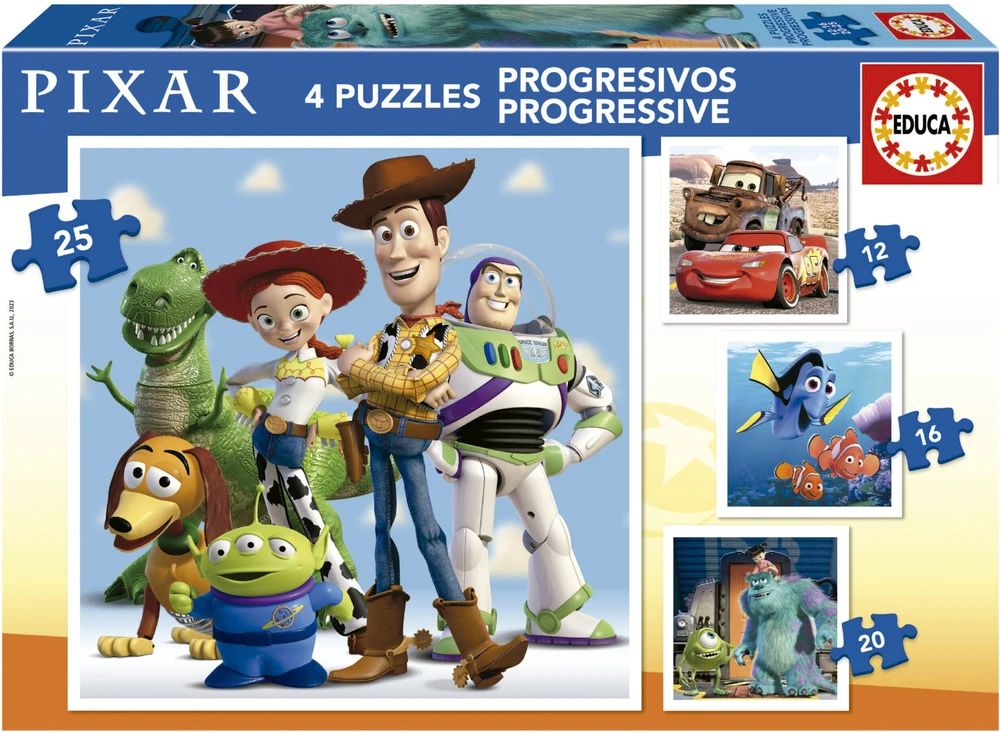 Educa dėlionė 73 vnt. - Disney Pixar