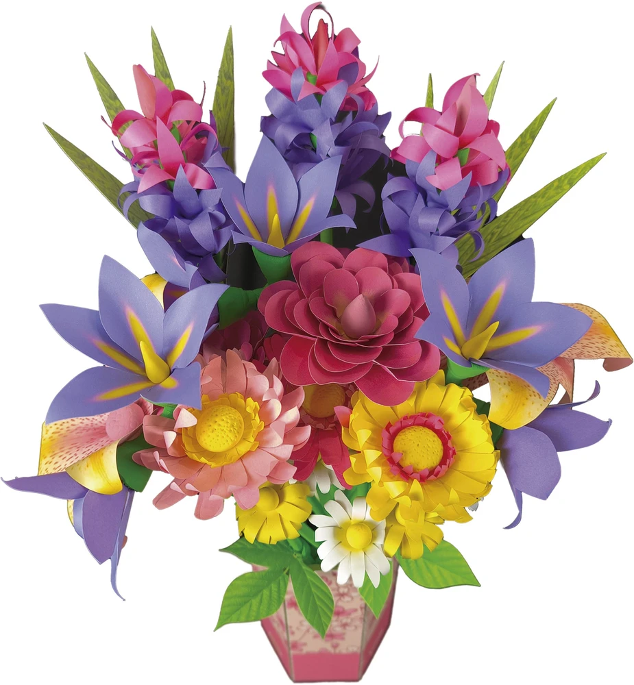 Educa Floral Art Bouquet Of Wild Flowers