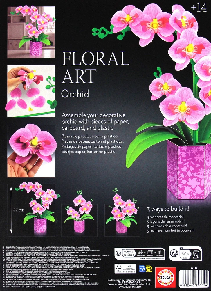 Educa Floral Art Orchid