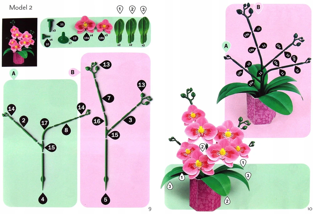 Educa Floral Art Orchid