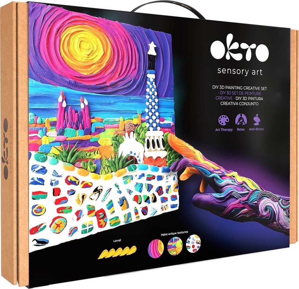 Kūrybinis Okto Park Guell rinkinys. Barselona 30*40cm 10038