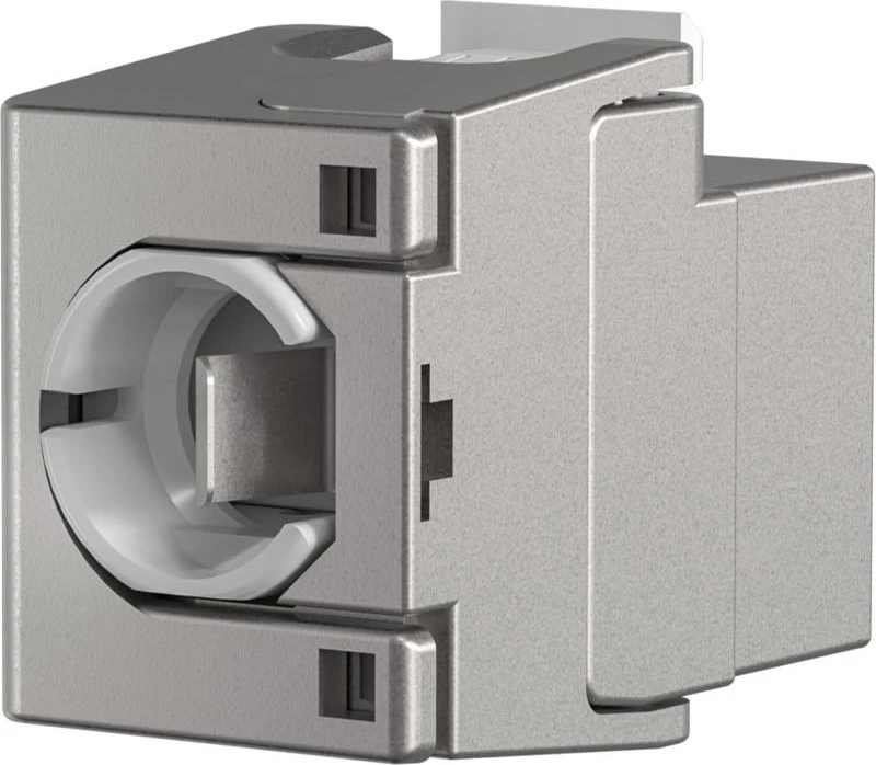 Efb Elektronik EFB Cat6a STP Shortbody Keystone modulis su metaliniu prievado dangteliu