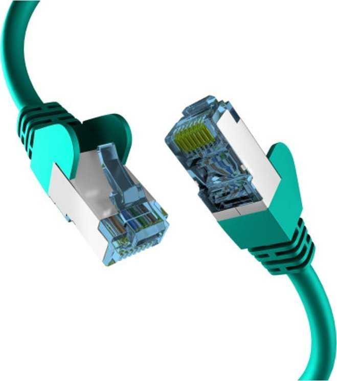 Efb Elektronik M-Cab CAT7 Žalias 3M RAW CAB RJ45/S/FTP LSZH 10GBIT CU LAN DSL