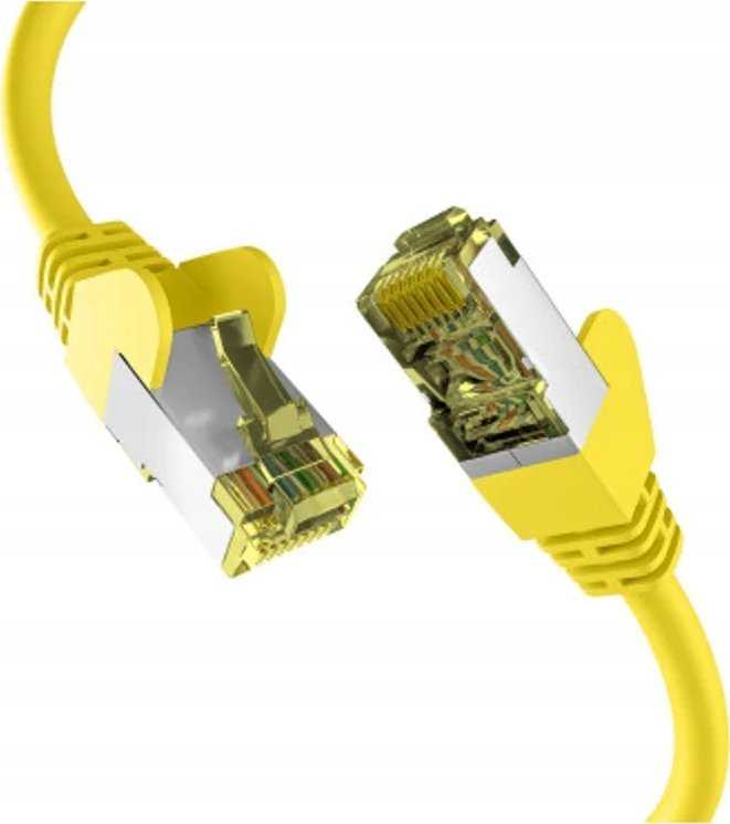 Efb Elektronik M-Cab CAT6A Geltonas 5M PATCH CORD/RJ45 S/FTP LSZH 10GBIT CU LAN