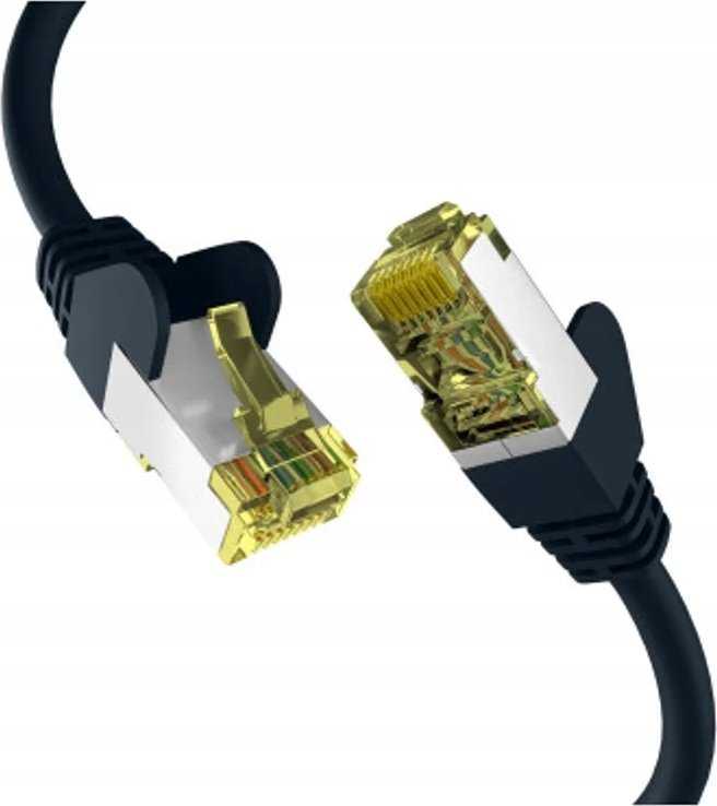 Efb Elektronik M-Cab CAT6A Juodas 2M PATCH CORD/RJ45 S/FTP LSZH 10GBIT CU LAN