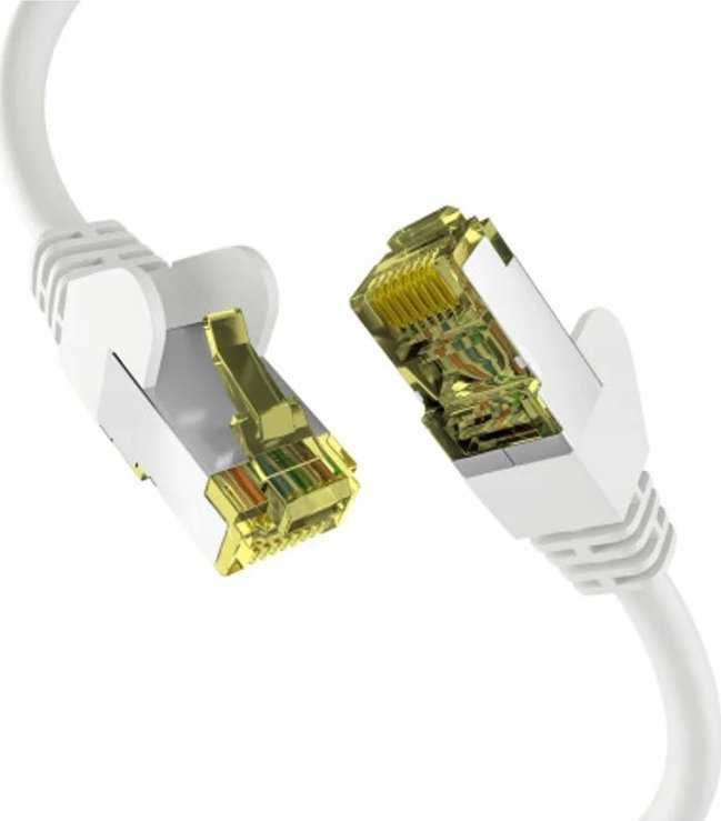 Efb Elektronik M-Cab CAT6A Baltas 1.5M PATCH CORD/RJ45 S/FTP LSZH 10GBIT CU LAN