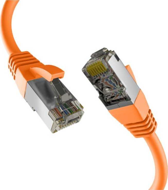 Efb Elektronik EFB EFB CAT8.1 Oranžinis 10m RJ45 PATCHKABEL S/FTP PIMF