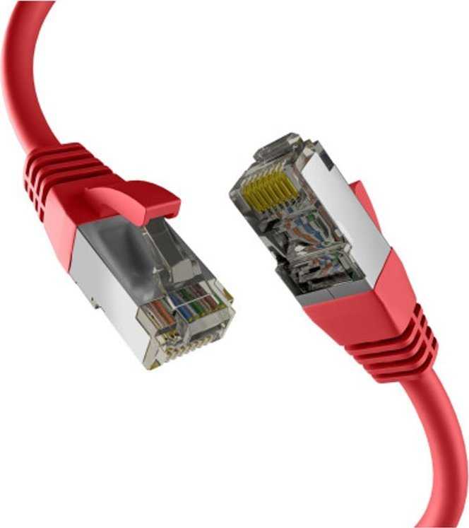 Efb Elektronik M-Cab CAT8.1 Raudonas 2M PATCH CORD/RJ45 S/FTP LSZH 40GBIT CU LAN