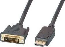 DisplayPort į DVI laidas, 1 metro ilgio