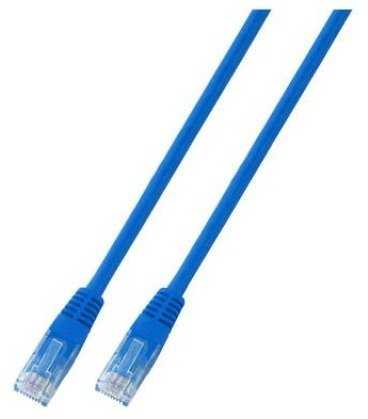 EFB Elektronik K8100BL.7,5, 7,5 m, Cat6, U/UTP (UTP), RJ-45, RJ-45, Mėlynas
