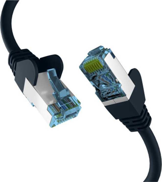 EFB EFB Elektronik EC020200159 kabelis sieciowy Juodas 25 m Cat7 S/FTP (S-STP)