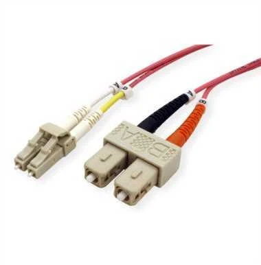EFB EFB Elektronik LC-SC 50/125µ optinis kabelis 5m OM4 Rožinė